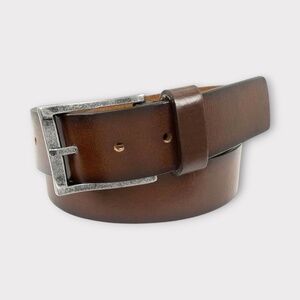 Mens Florsheim Albert 40mm  Belt in Brown Leather.